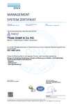 Certificate ISO 14001 2023