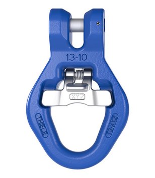 Clevis Skip Suspension Links for One-Hand Operation  and Forged Safety Latch