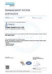 Certificate ISO 45001 2022