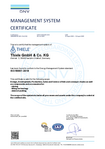 Certificate ISO 50001 2022