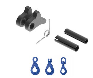 Spare Part Sets for Self-Locking Hooks