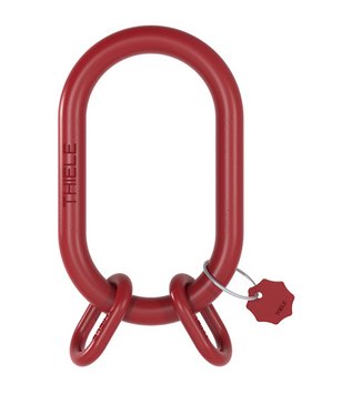 Oversized Master Link Assemblies for 2-leg Chain Slings for Single Crane Hooks DIN 15401 (16 t, 25 t, 40 t)