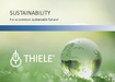 THIELE Sustainability brochure